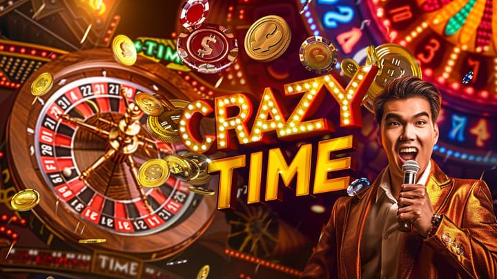6777BD COM Crazy Time live - Evolution game show with multipliers